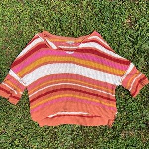 Wonderly Cropped Sweater/Overthrow